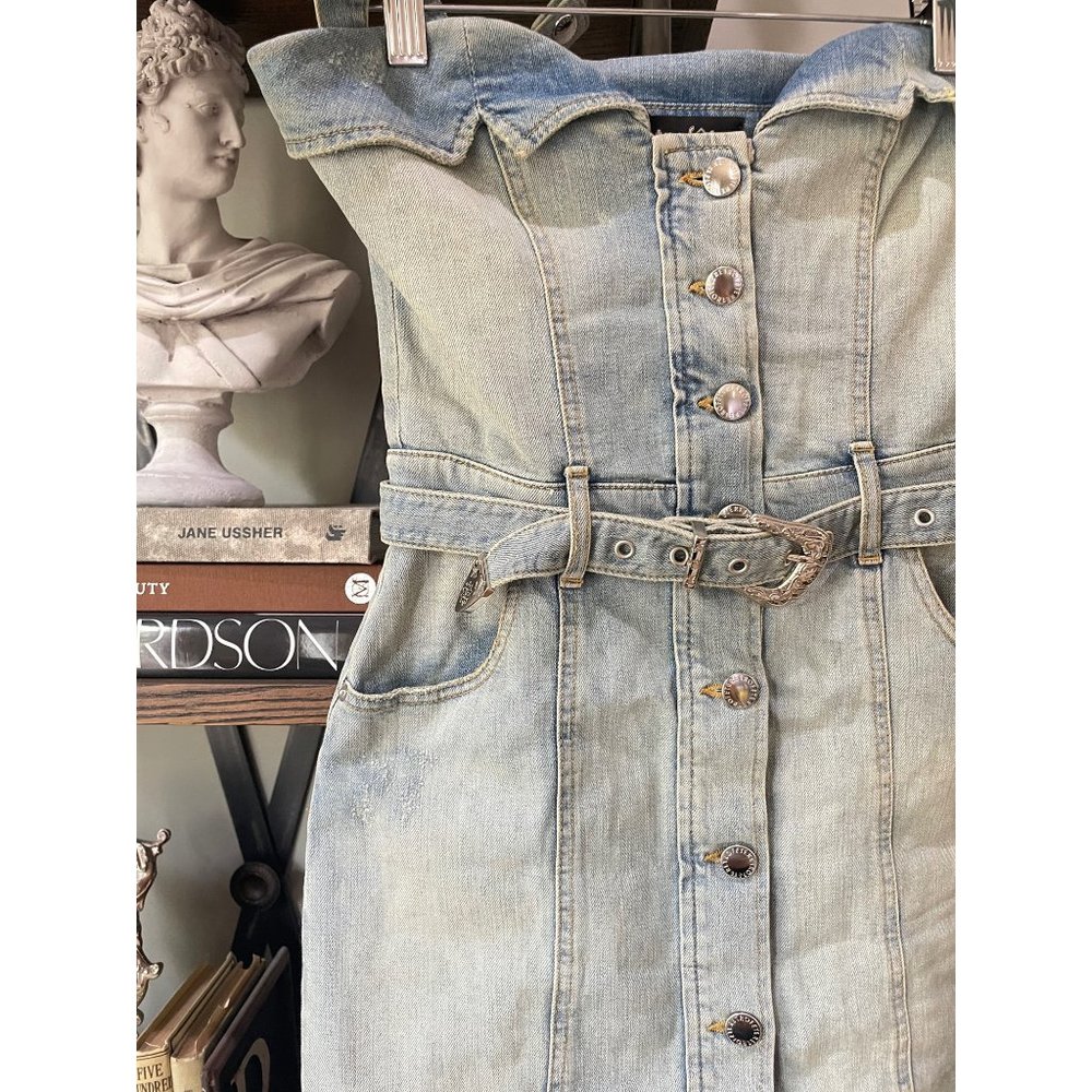 Retrofete Fallon Dress Porcelain Blue Women's Size XS - Picture 5 of 13